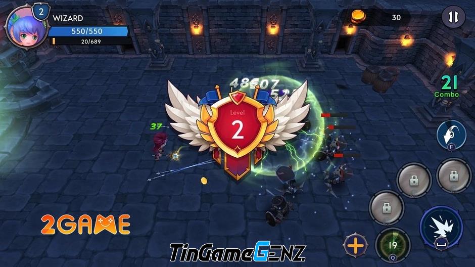 Game nhập vai hành động hầm ngục: Raid Legends - Kết hợp tinh hoa và phong cách riêng