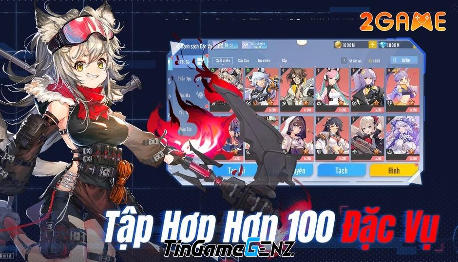 Game nhập vai hot Girl Apocalypse đã có phiên bản tiếng Việt là Goddess: Tốc Chiến