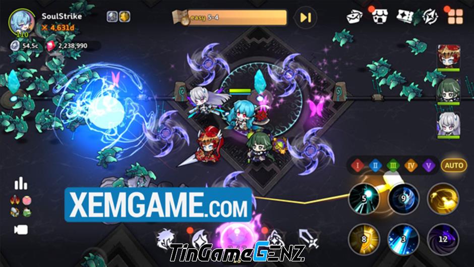 Game nhập vai idle chặt chém Soul Strike đã tay