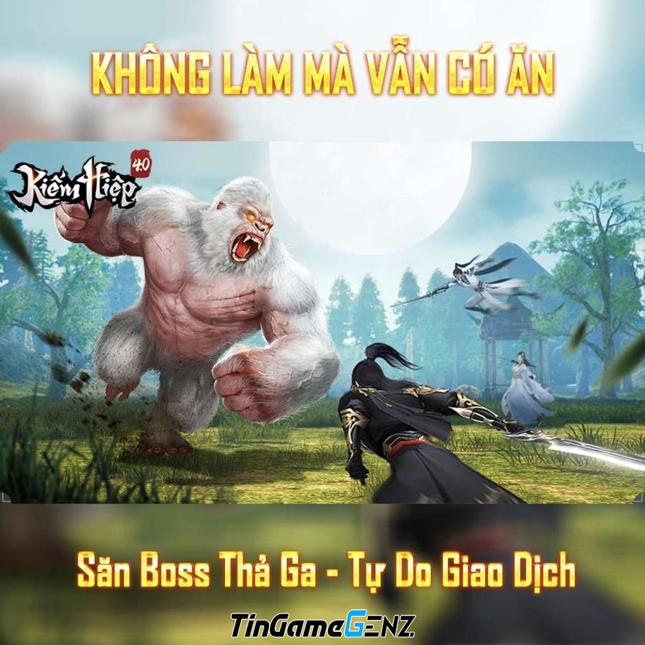 Game nhập vai Kiếm Hiệp 4.0 sắp ra mắt tại Việt Nam do Vplay phát hành