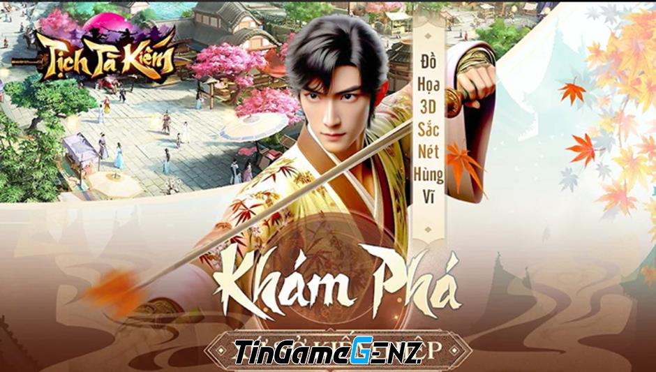 Game nhập vai kiếm hiệp Tịch Tà Kiếm Mobile sắp ra mắt tại Việt Nam