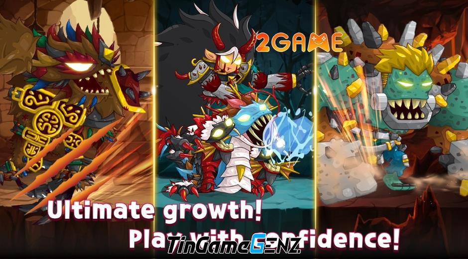 Game nhập vai Mega Knight: Idle RPG với tạo hình nhân vật ấn tượng