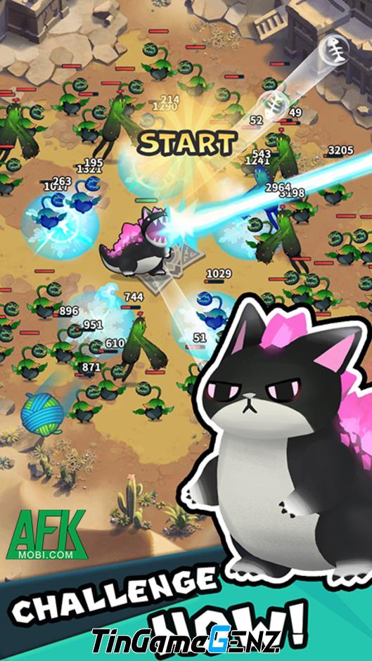 Game nhập vai MeowZilla: Nhiệm vụ bảo vệ quê hương của loài mèo