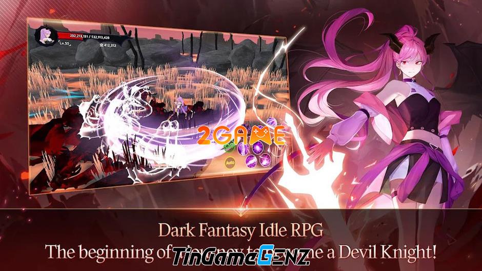 Game nhập vai nhàn rỗi Devil Knights Idle của mobirix sắp ra mắt