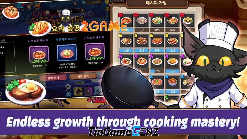 Game nhập vai nhàn rỗi Hero&FryingPan: Lối chơi cực giải trí