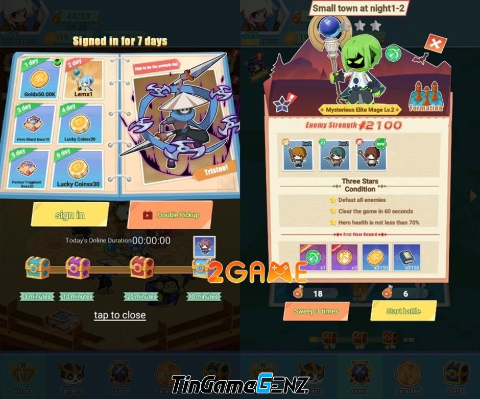 Game nhập vai Paper Heros với đồ họa đáng yêu và lối chơi đơn giản nhưng gây nghiện