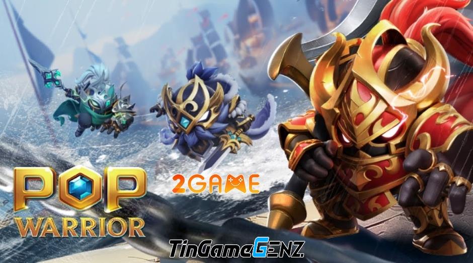 Game nhập vai POP Warrior với lối chơi đơn giản nhưng lôi cuốn