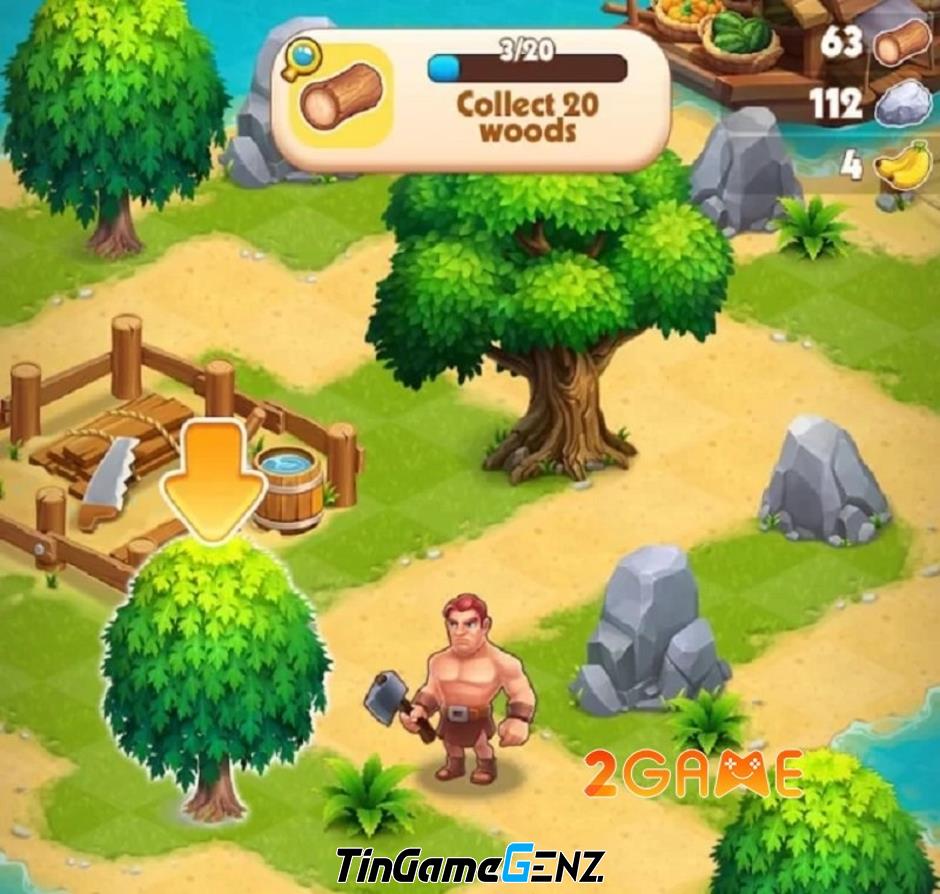 Game nhập vai sinh tồn, chế tạo Exilesland sắp ra mắt