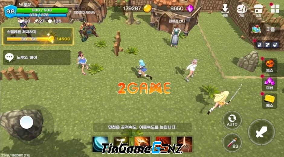 Game nhập vai Sword Girls Idle RPG với phong cách 