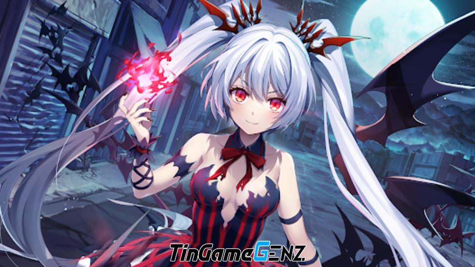 Game nhập vai thẻ bài Bloodline: Last Royal Vampire phong cách anime trên Google Play Store