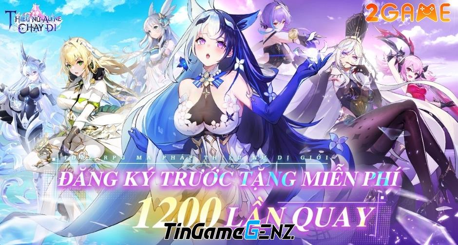 Game nhập vai Thiếu Nữ Aline Chạy Đi với đồ họa anime xinh lung linh