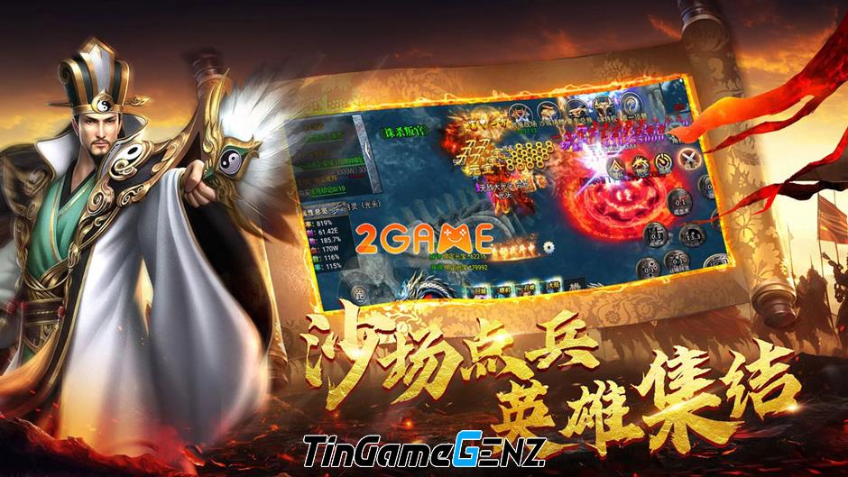 Game nhập vai Three Kingdoms Dragon Slayer với phong cách độc đáo của Chiến Tam Quốc