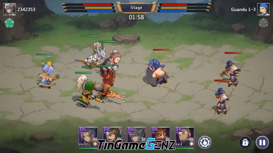 Game nhập vai Three Kingdoms Tempest mở đăng ký trước