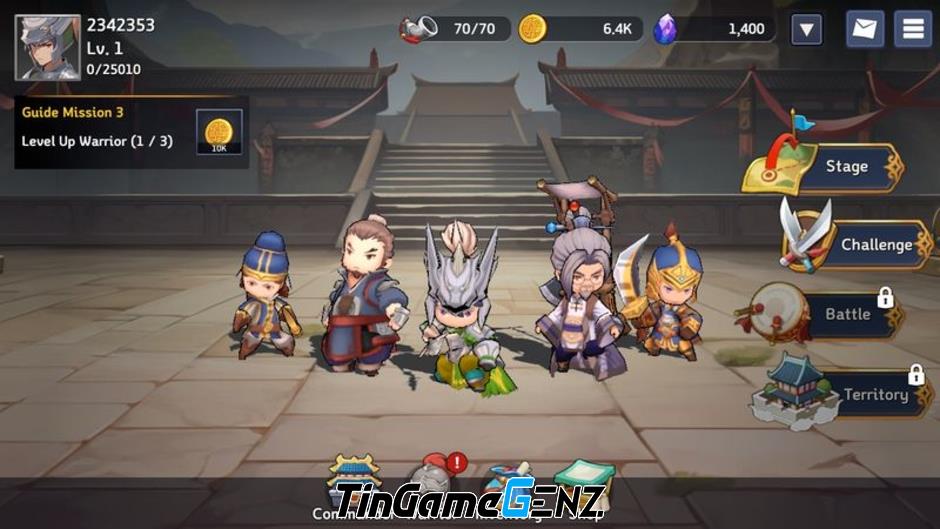 Game nhập vai Three Kingdoms Tempest mở đăng ký trước