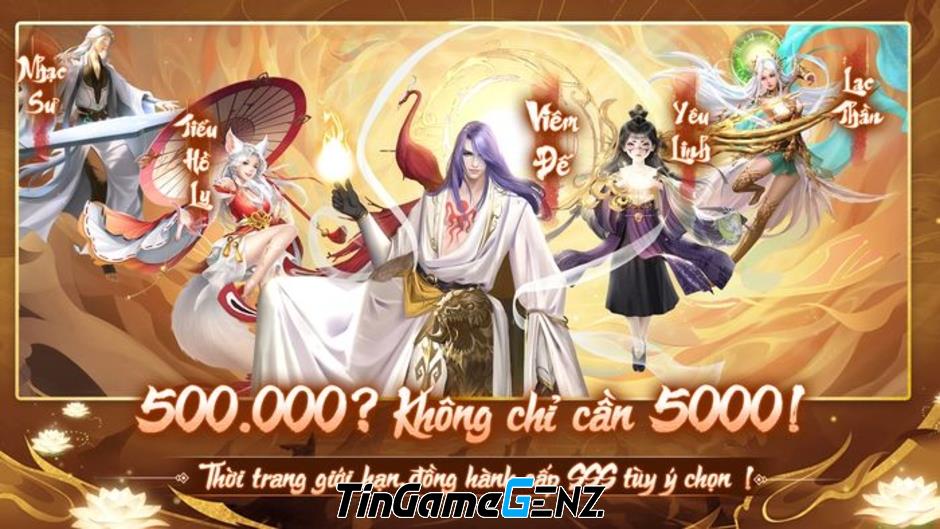 Game nhập vai tiên hiệp Nghịch Duyên Thiên Ý mở đăng ký trước