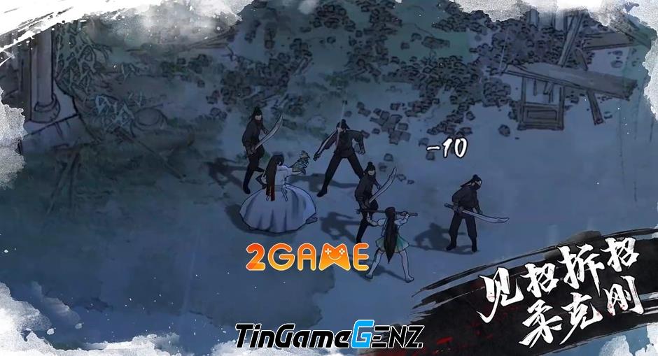 Game nhập vai võ hiệp Ink Sword Jianghu với đồ họa ấn tượng