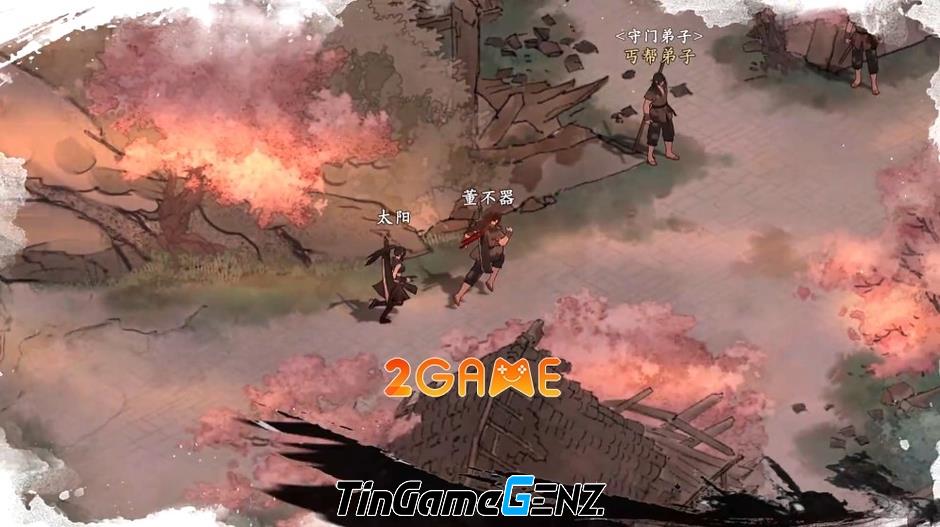 Game nhập vai võ hiệp Ink Sword Jianghu với đồ họa ấn tượng