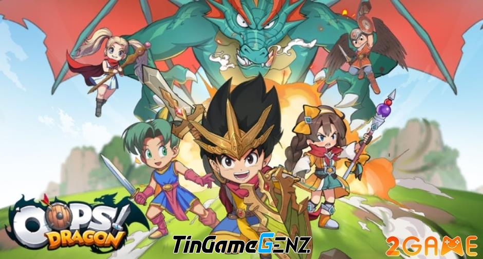 Game Oops Dragon - Lấy cảm hứng từ Dragon Quest, hứa hẹn mở rương đầy thú vị