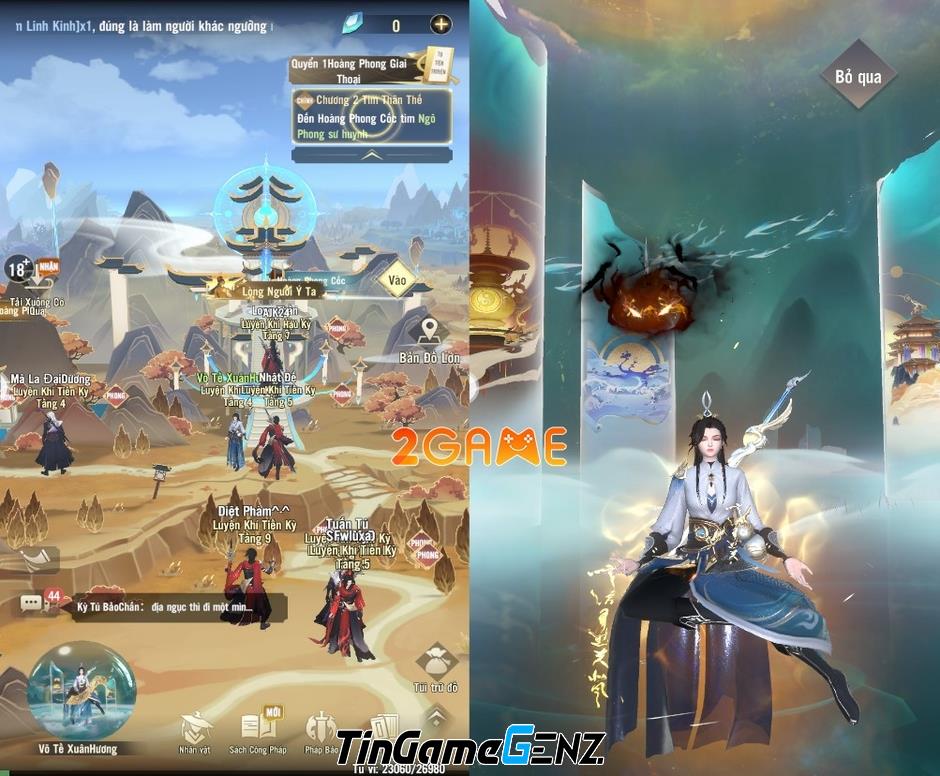 Game Phàm Nhân Tu Tiên: Duyên Khởi - Game tu tiên số 1 hiện nay