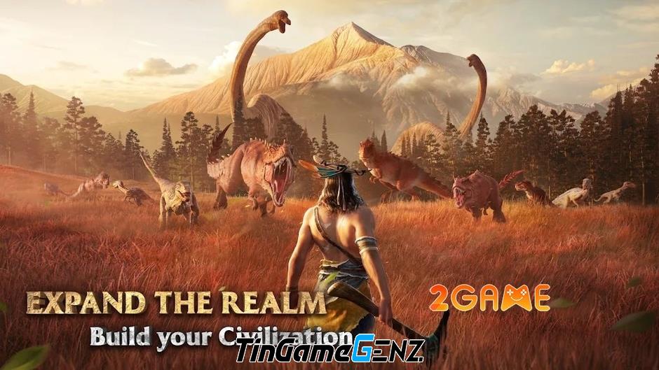 Game phiêu lưu chiến thuật Savage Survival với đồ họa 3D tuyệt đẹp thời kỳ đồ đá