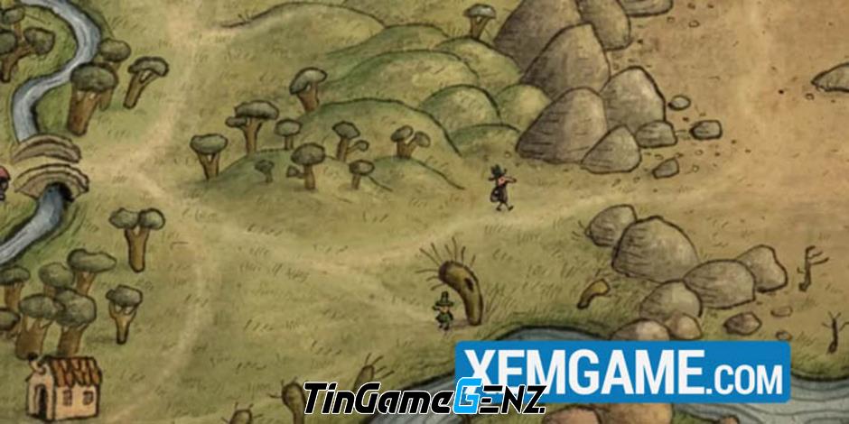 Game Pilgrims: Sự sáng tạo trong giải đố tối giản