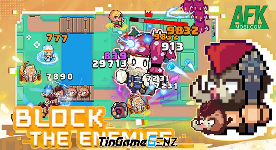 Game Pixel Chaos: Cuộc chiến phòng thủ đầy ngộ nghĩnh