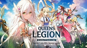 Game Queens Legion với hơn 100 nữ vương xinh đẹp đang chờ đón game thủ "quẹo lựa"