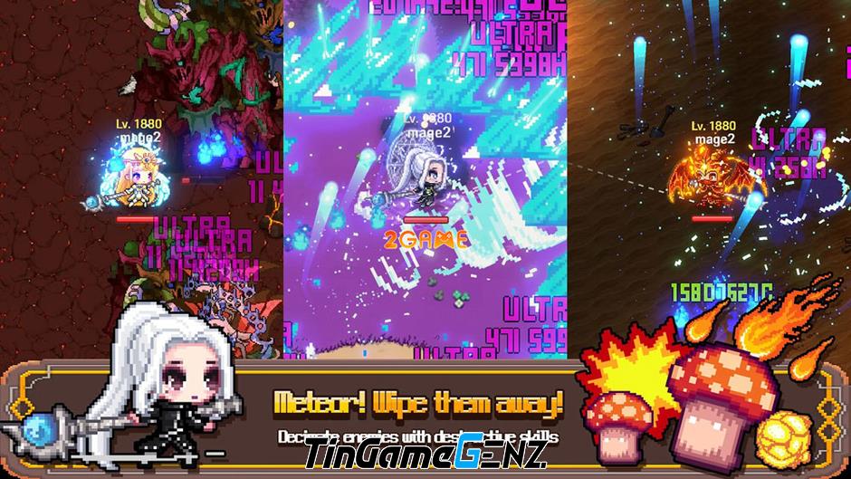 Game roguelike Pixel Archmage: Khám phá thế giới pixel đầy lôi cuốn