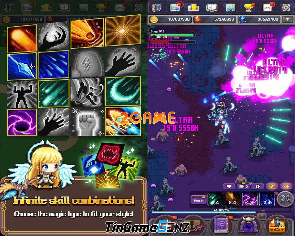 Game roguelike Pixel Archmage: Khám phá thế giới pixel đầy lôi cuốn