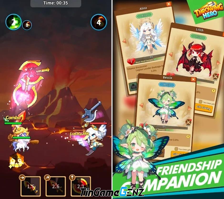 Game RPG Throwing Hero đã có mặt trên Google Play Store