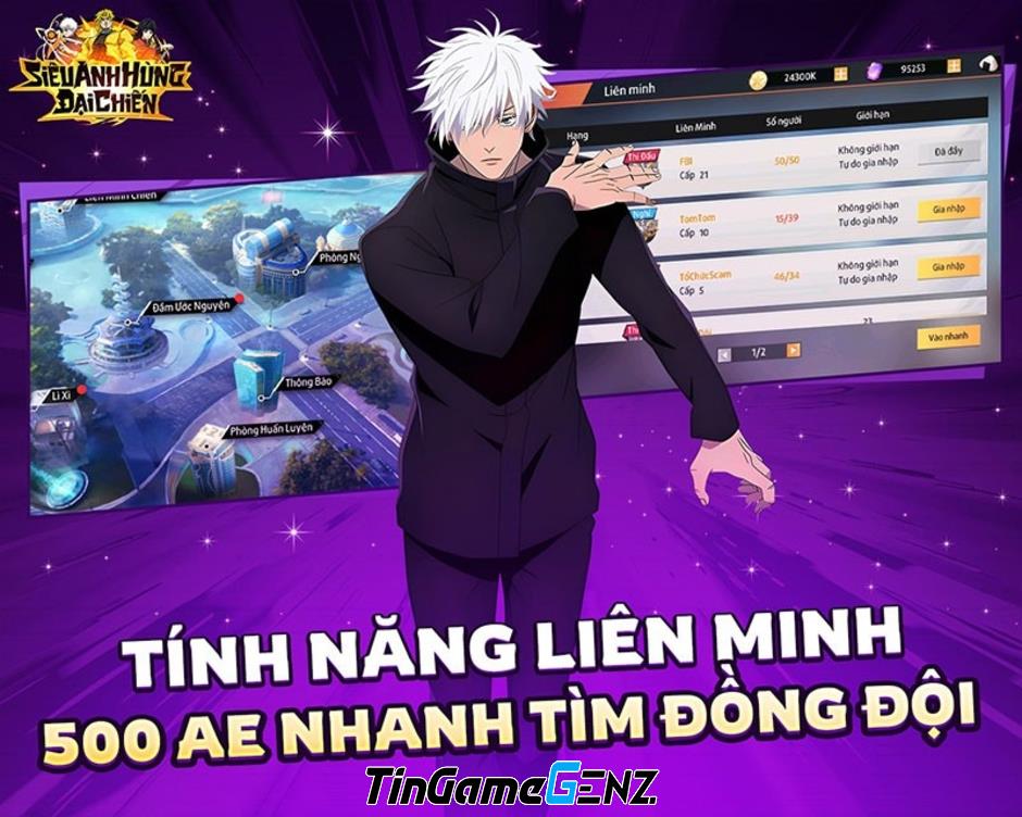 Game Siêu Anh Hùng Đại Chiến ra mắt ngày hôm nay: Game đa vũ trụ anime 3D chính thức