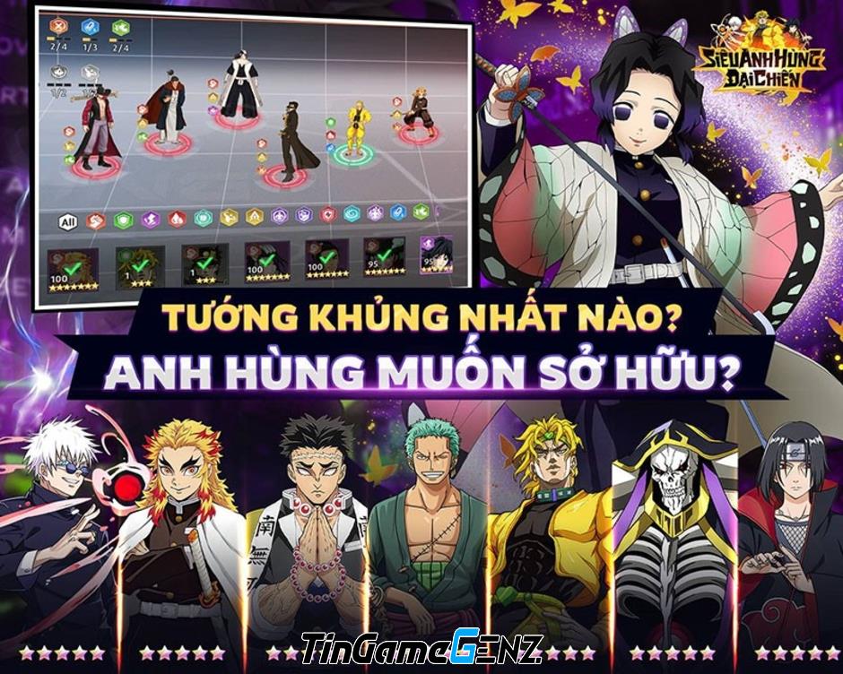 Game Siêu Anh Hùng Đại Chiến ra mắt ngày hôm nay: Game đa vũ trụ anime 3D chính thức