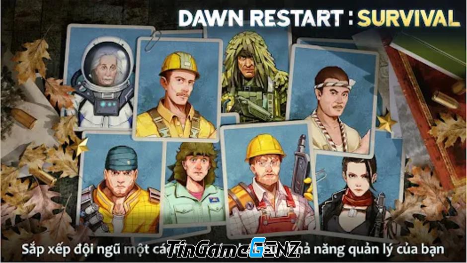 Game sinh tồn Dawn Restart: Chơi sau thời kỳ tận thế đã có trên Google Play Store.