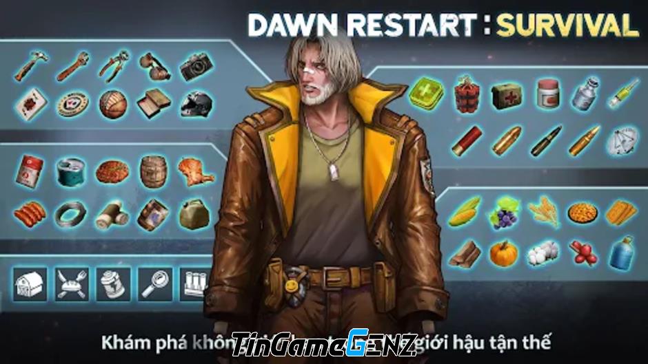 Game sinh tồn Dawn Restart: Chơi sau thời kỳ tận thế đã có trên Google Play Store.