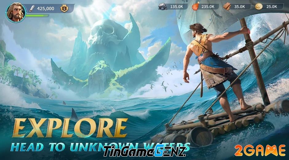 Game sinh tồn giữa đại dương bao la: Sea of Survival