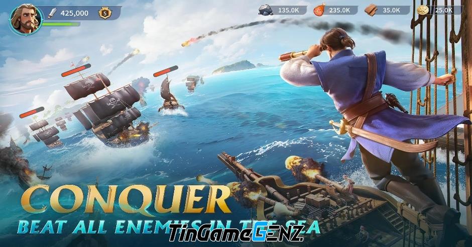 Game sinh tồn giữa đại dương bao la: Sea of Survival