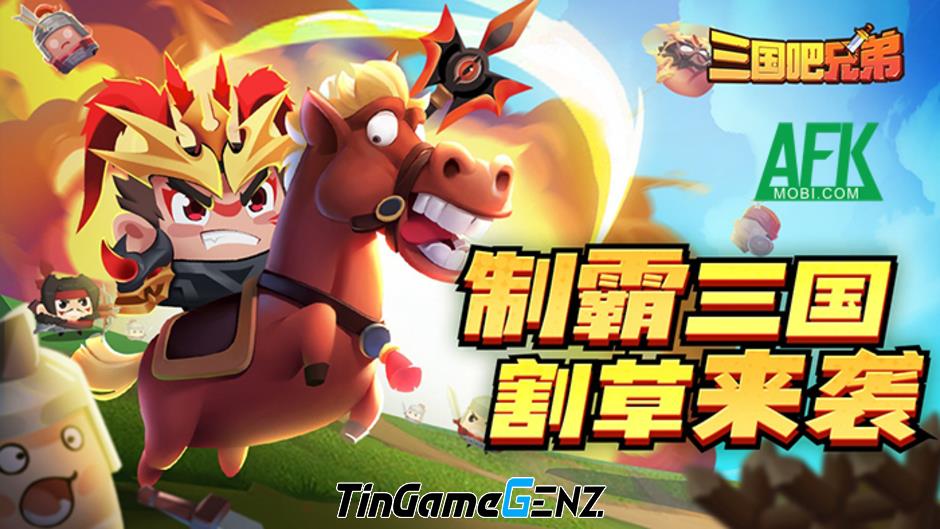 Game Sinh Tồn Tam Quốc - hành động, roguelike, đơn giản, mới ra mắt tại Việt Nam