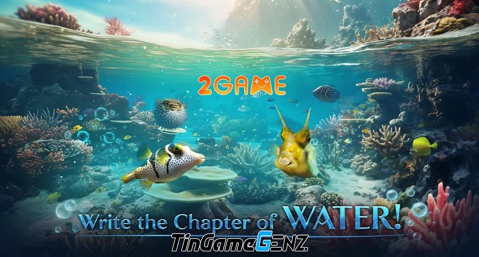 Game SLG World of Water đạt nhiều lượt tải nhất trong tháng 1/2024