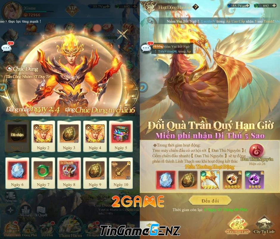 Game Sơn Hải Kinh 3D Mobile chính thức ra mắt phiên bản tiếng Việt với nhiều ưu đãi hấp dẫn