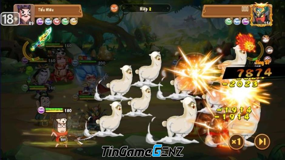 Game Tam Quốc 3Q Tí Nị: Kết hợp văn hóa meme hiện đại độc đáo tại Việt Nam