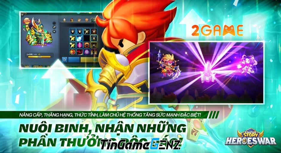 Game Tam Quốc Kingdom Story HEROES WAR hỗ trợ tiếng Việt