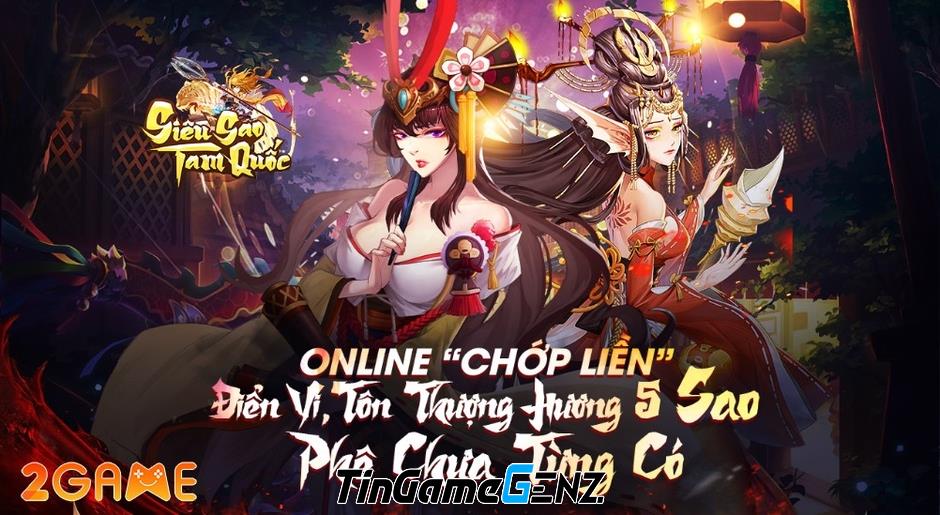 Game Tam Quốc Manhwa Siêu Sao đẹp nhất tháng 6