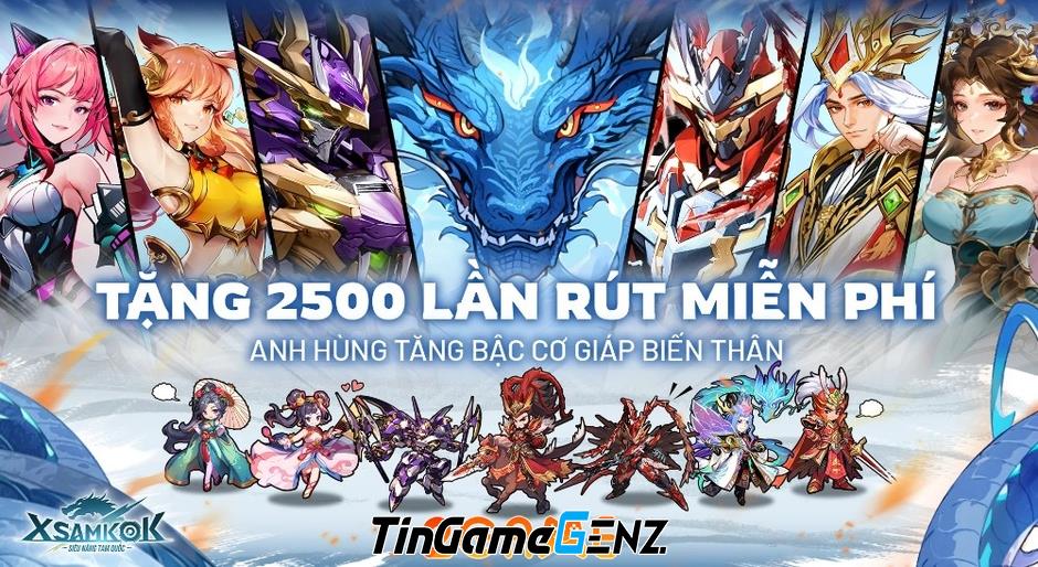 Game Tam Quốc Mecha X-Samkok sắp ra mắt, chinh phục cộng đồng game thủ Việt Nam