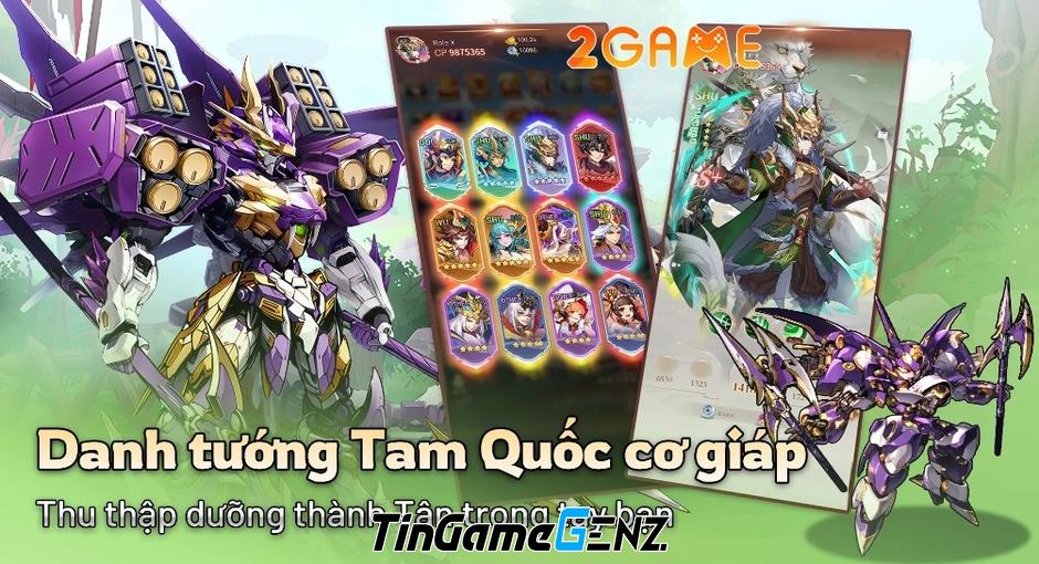 Game Tam Quốc Mecha X-Samkok sắp ra mắt, chinh phục cộng đồng game thủ Việt Nam