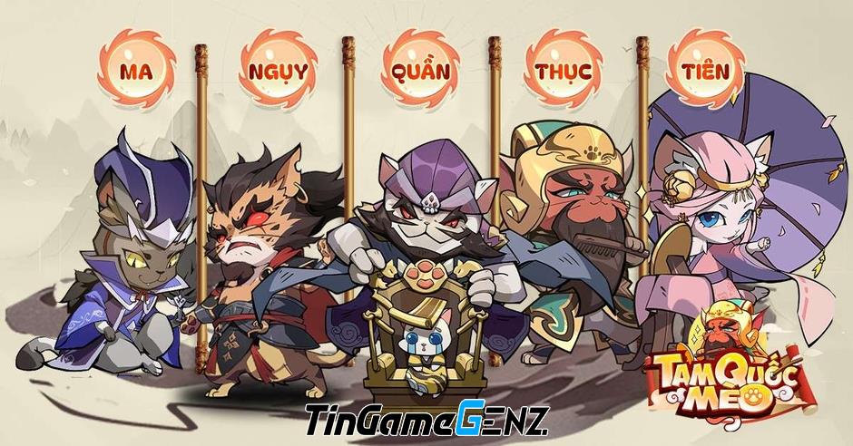 Game Tam Quốc Mèo đến Top Store với 3Q chiến thuật, nhận ngay Giftcode hấp dẫn