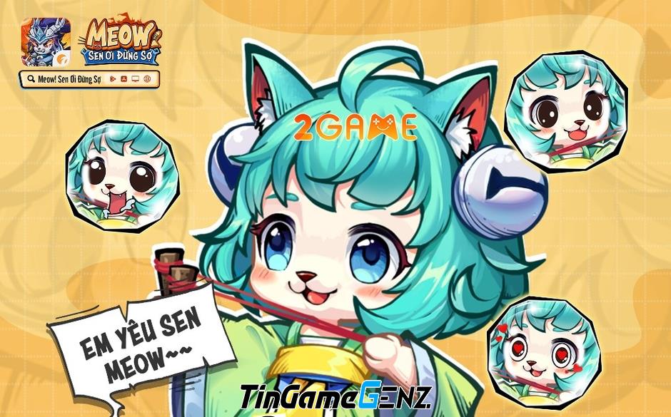 Game Tam Quốc Meow: Sen Ơi Đừng Sợ hút 