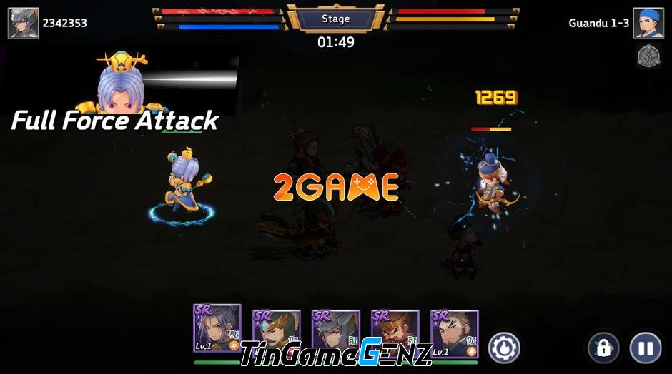 Game Tam Quốc Three Kingdoms Tempest với dàn nhân vật dễ thương