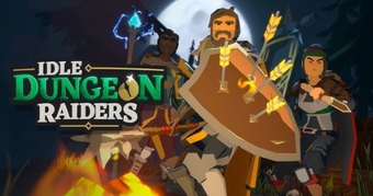 Game thám hiểm hầm ngục Idle Dungeon Raiders