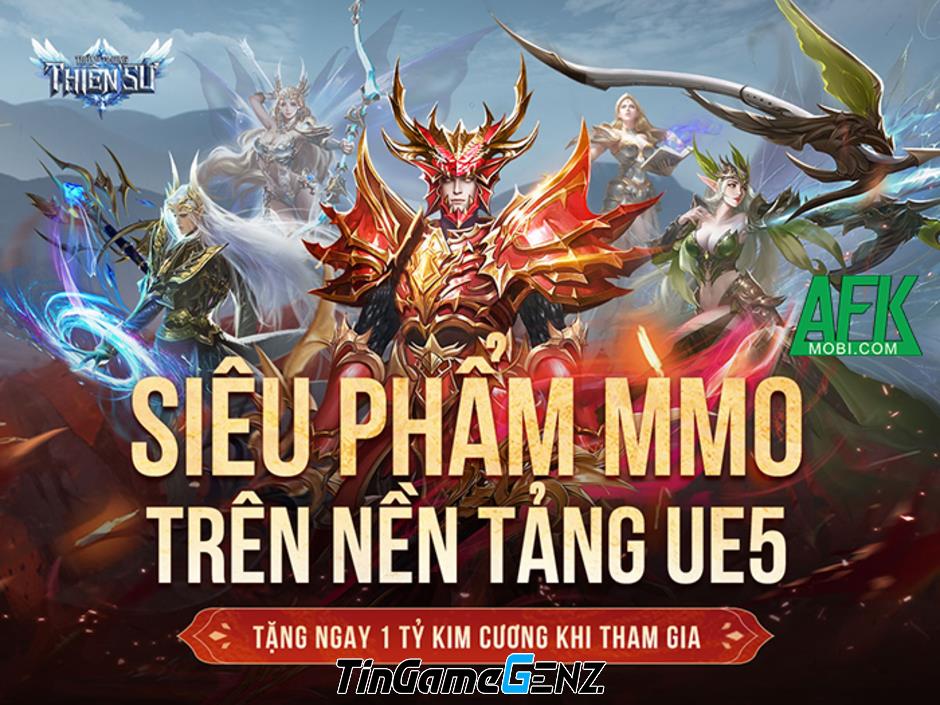 Game Thánh Quang Thiên Sứ được VNGGames đưa về Việt Nam