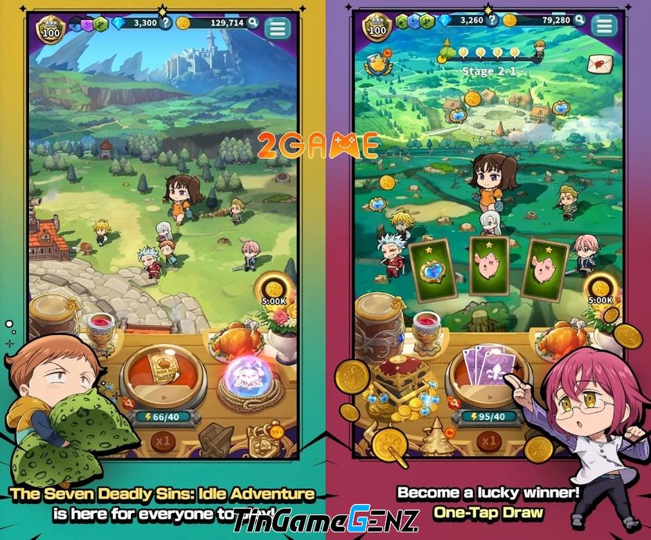 Game Thất Hình Đại Tội: IDLE - Sắp ra mắt và cực hot